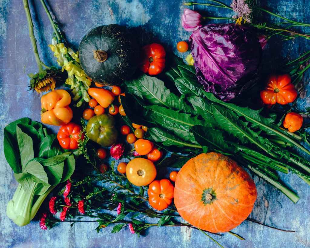 colourful vegetables